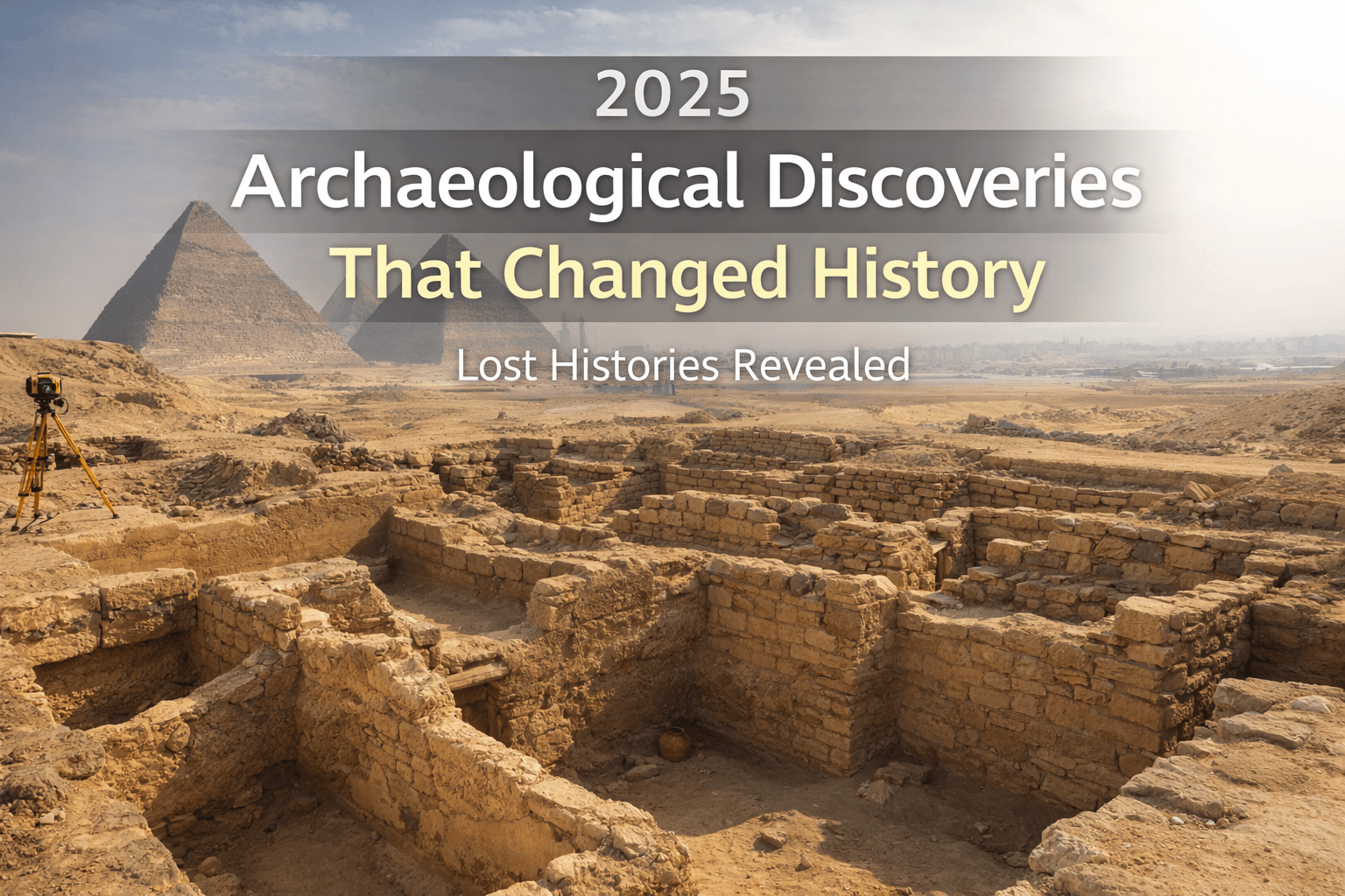 Archaeological Discoveries 2025: 6 Finds That Shocked