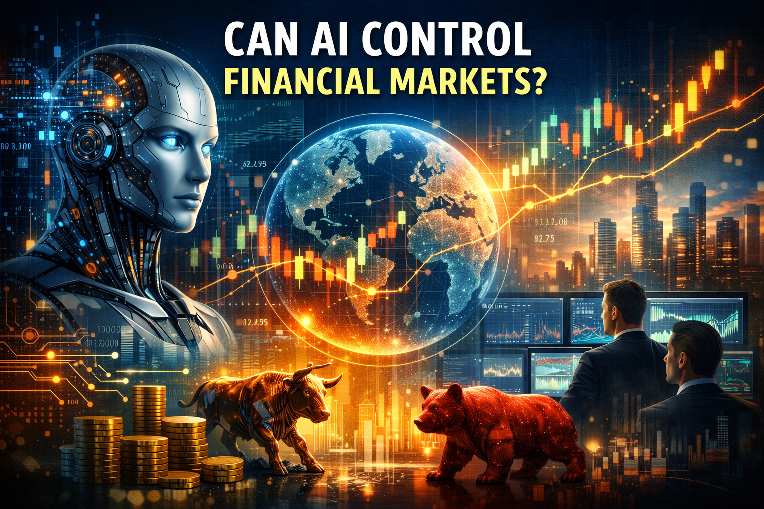 AI Control Financial Markets: 10 Risks, Limits, and Real Possibilities