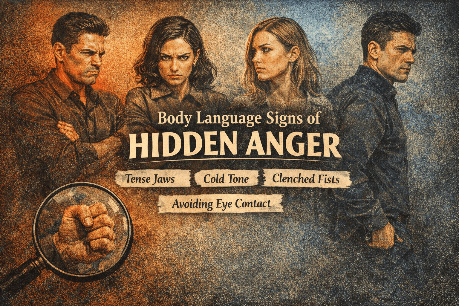 Body Language Signs of Hidden Anger: 18 Subtle Cues to Spot