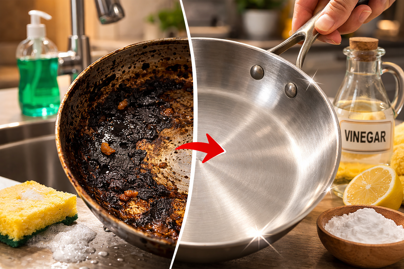 How to Clean Burnt Pans Easily: 15 Simple Tricks to Restore Scorched Cookware