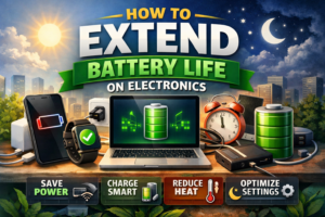 How to Extend Battery Life on Electronics