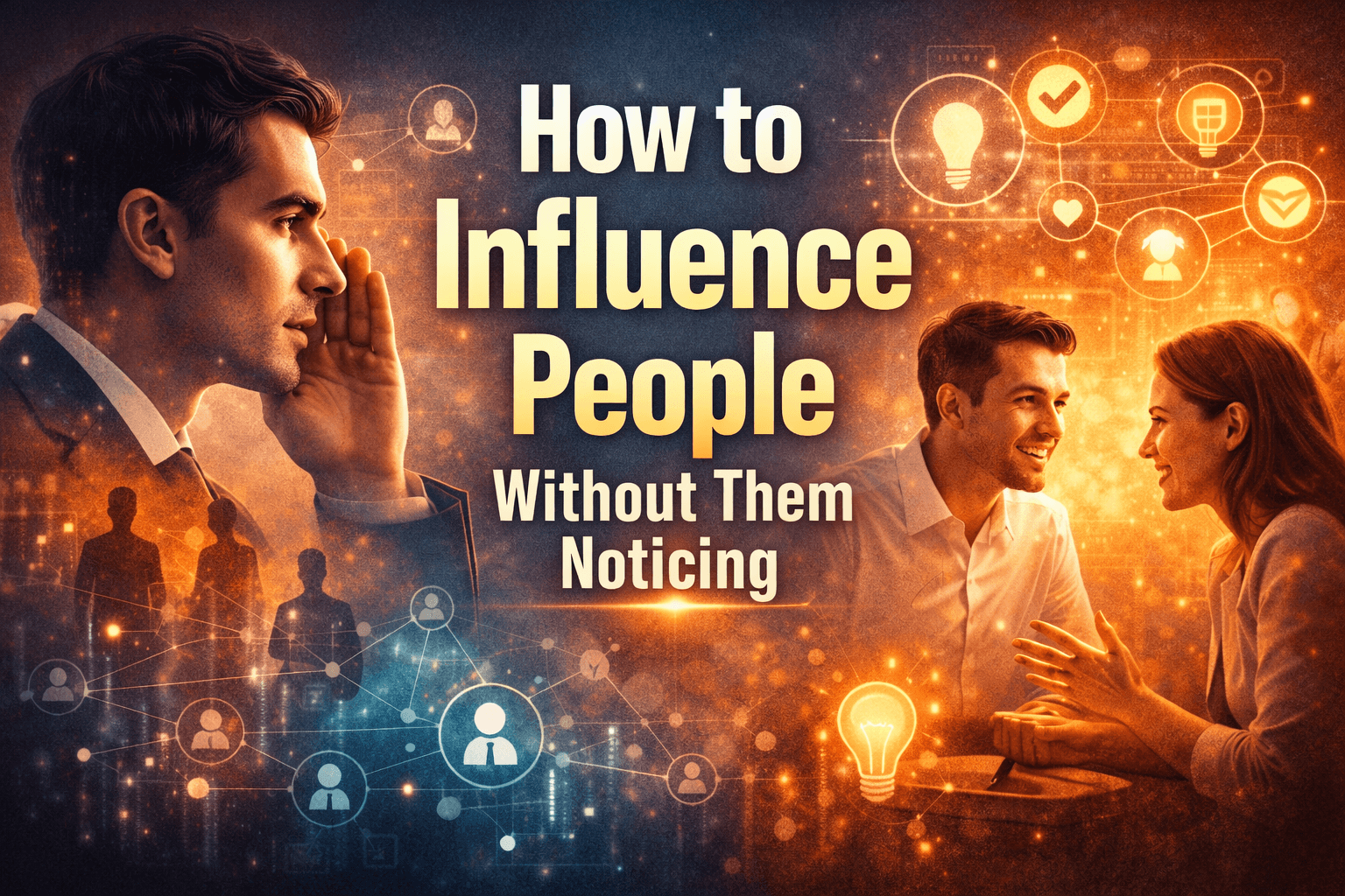How to Influence People Without Them Noticing: 13 Ethical Techniques That Work