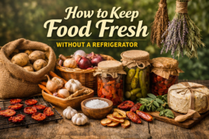 How to Keep Food Fresh Without a Refrigerator