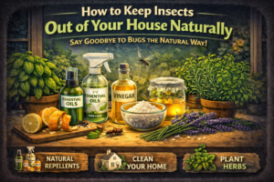 How to Keep Insects Out of Your House Naturally