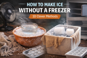 How to Make Ice Without a Freezer