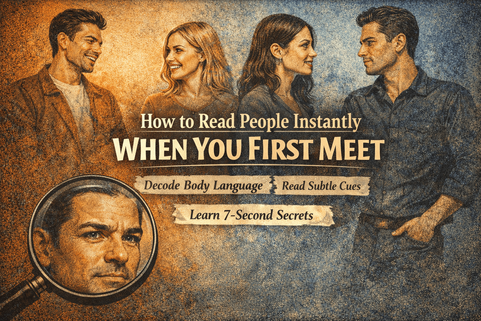 How to Read People Instantly When You First Meet: 21 Cues