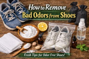 How to Remove Bad Odors from Shoes