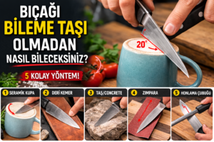 How to Sharpen Knives Without a Sharpener