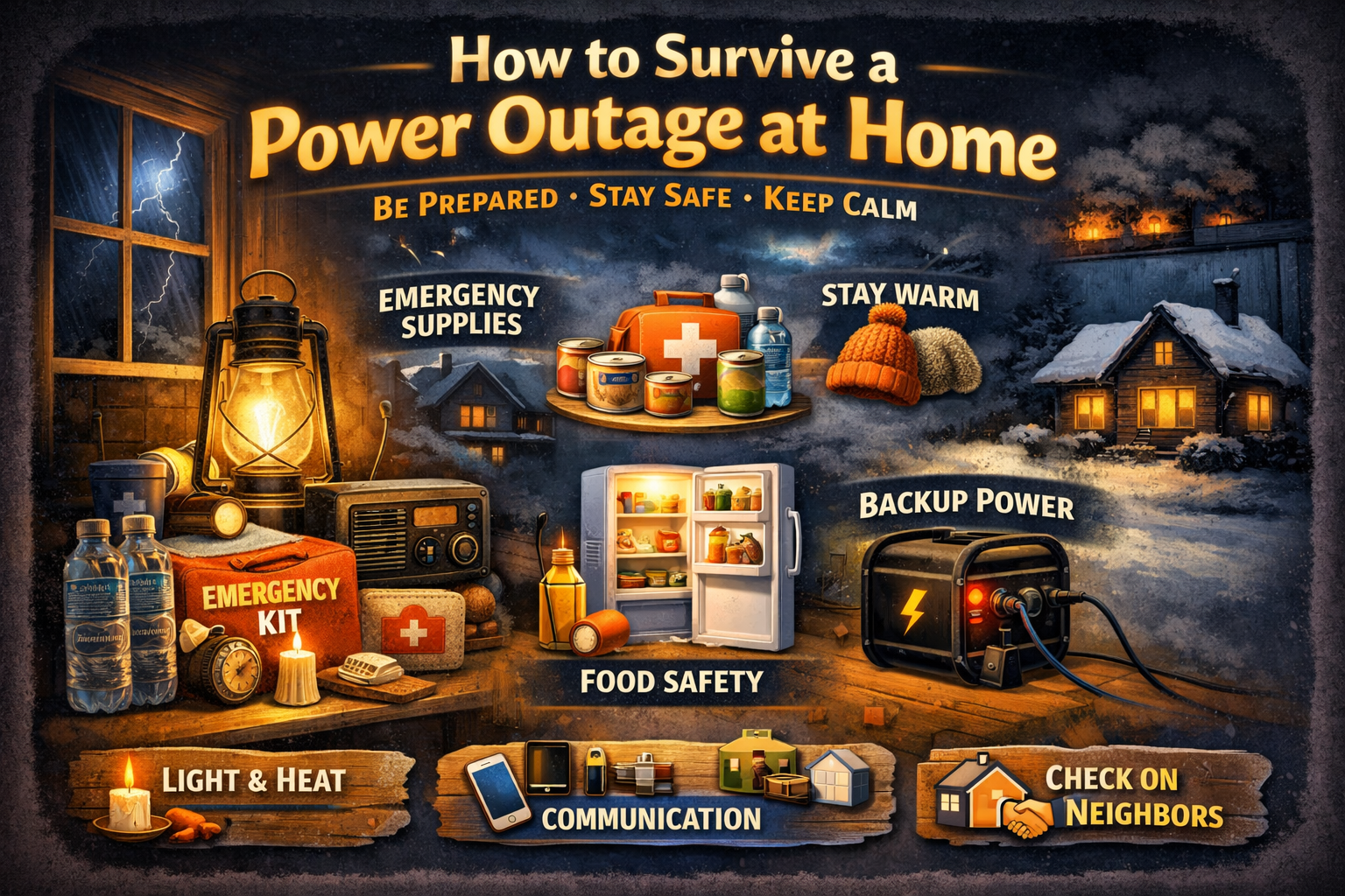 How to Survive a Power Outage at Home: 13 Smart Steps for Safety and Comfort