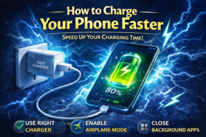 How to charge your phone faster