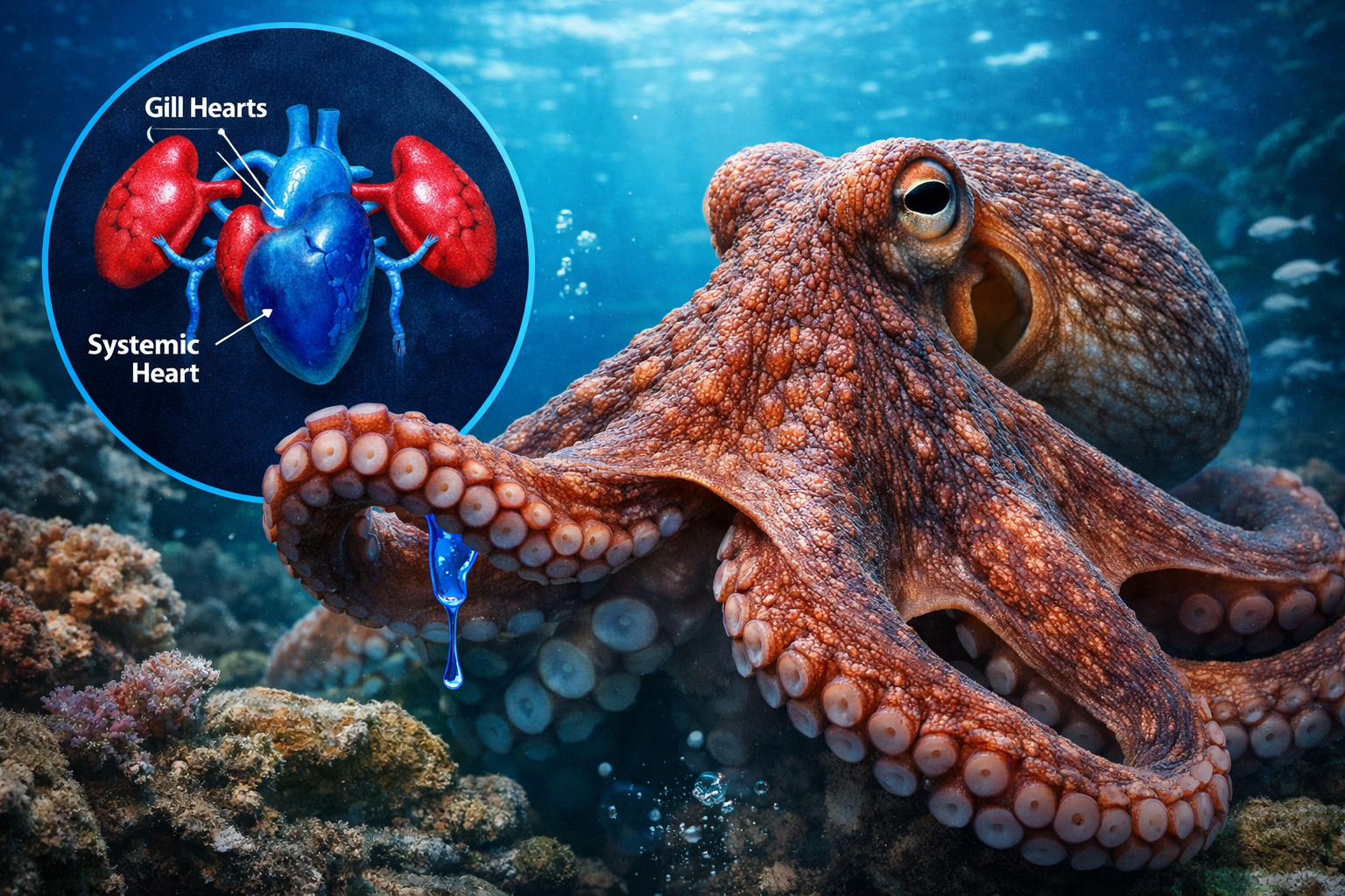 Octopuses Have Three Hearts and Blue Blood: 9 Incredible Facts About Their Alien Biology