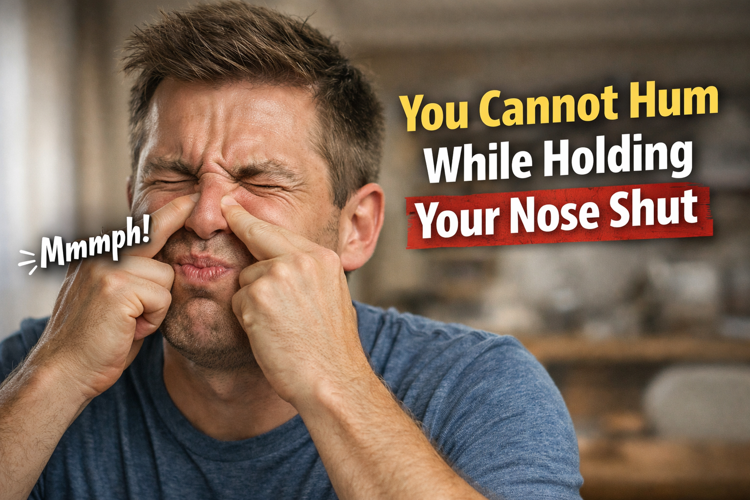 You Cannot Hum While Holding Your Nose Closed: 9 Surprising Facts About Sound and Breathing