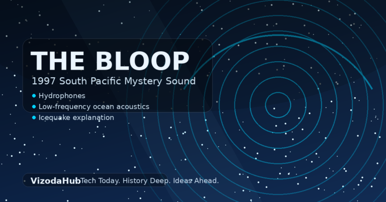 The Bloop sound explained: 1997 South Pacific mystery noise detected by hydrophones