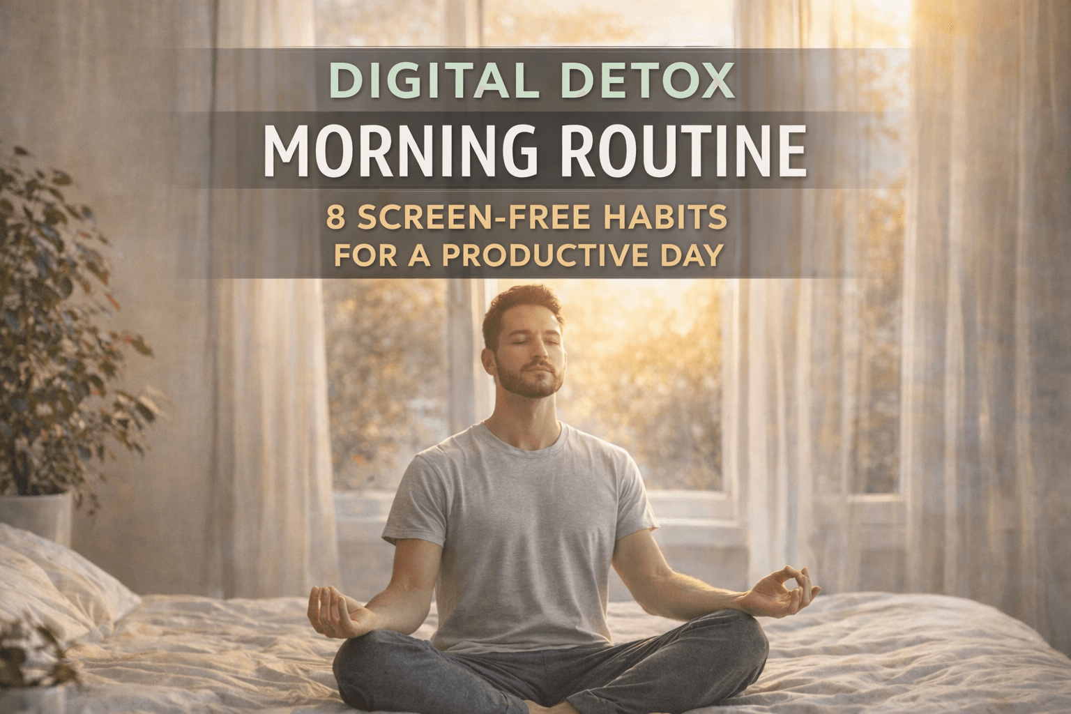 Digital Detox Morning Routine: 9 Screen-Free Steps for Better Focus