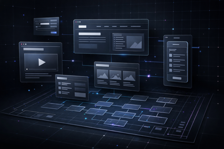 AI website builder prompt pack blueprint and sitemap framework