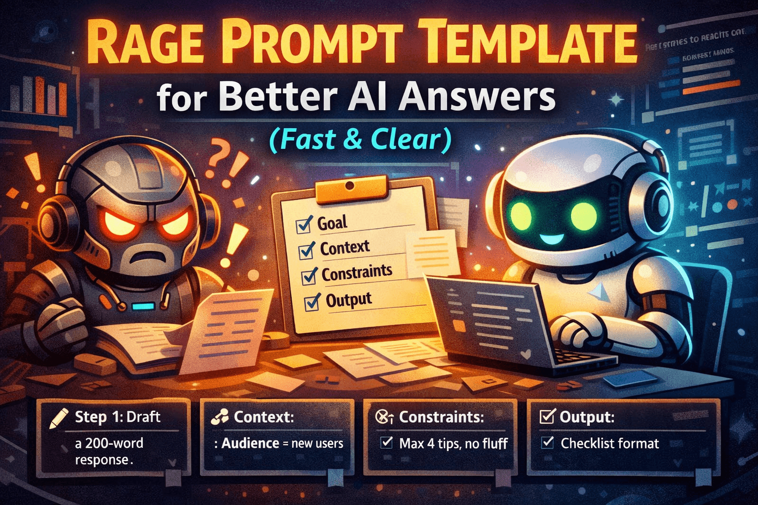 Rage Prompt: 11 Powerful Rules for Better AI Outputs