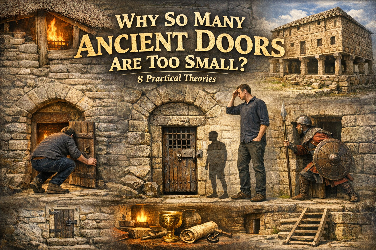 Why So Many Ancient Doors Are Too Small: 8 Practical Theories
