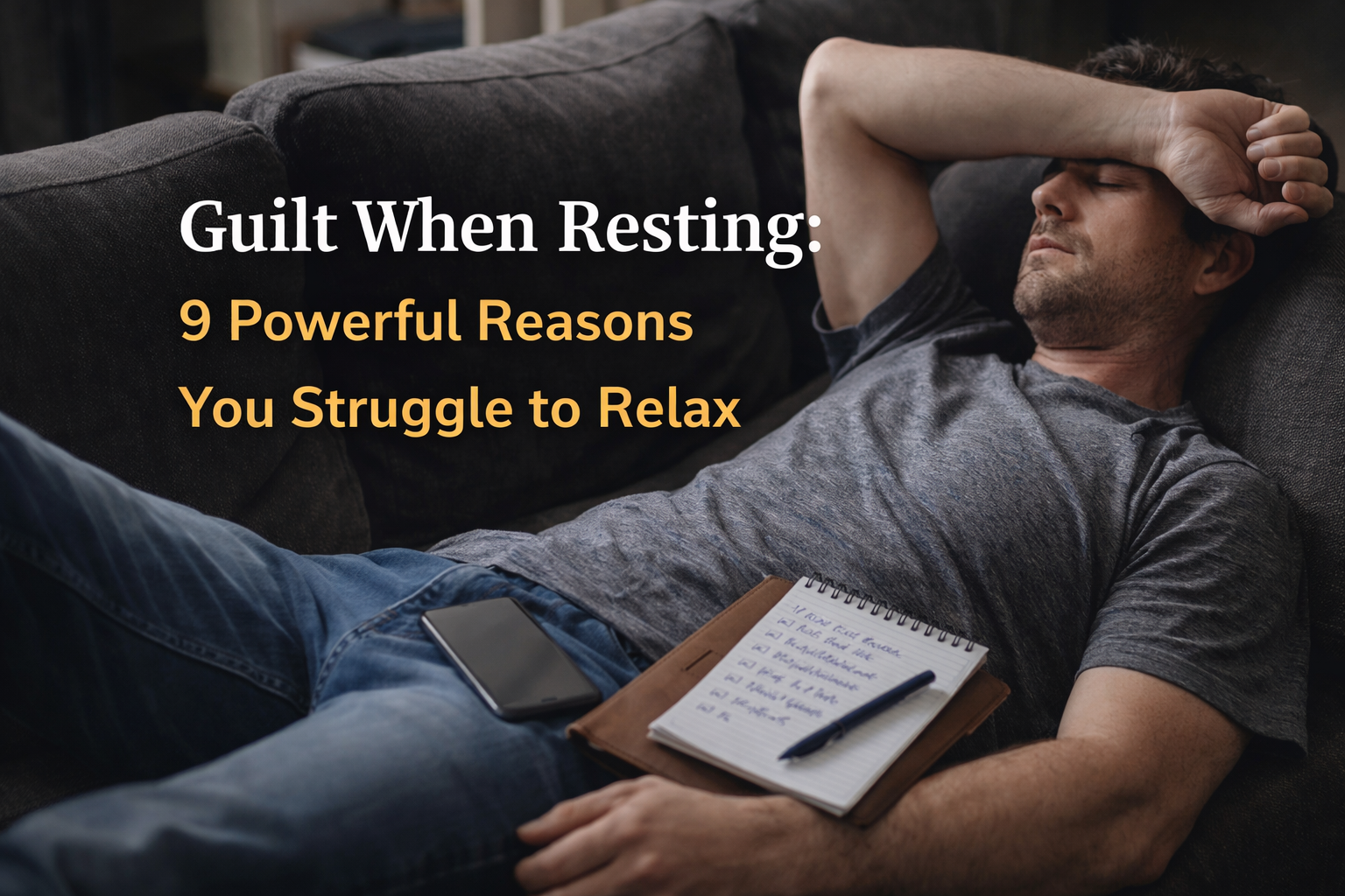 Guilt When Resting: 9 Powerful Reasons You Struggle to Relax