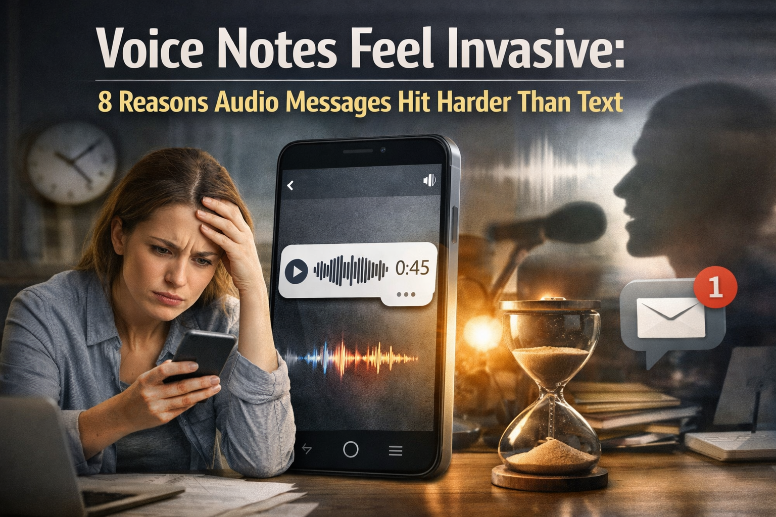 Voice Notes Feel Invasive: 8 Reasons Audio Messages Hit Harder Than Text