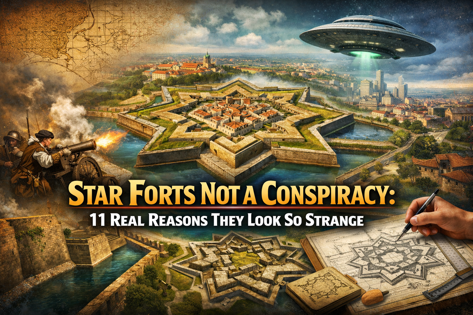 Star Forts Not a Conspiracy: 11 Real Reasons They Look So Strange