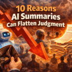 10 Reasons AI Summaries Can Flatten Judgment Instead of Saving Time