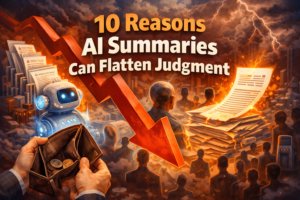 10 reasons ai summaries can flatten judgment