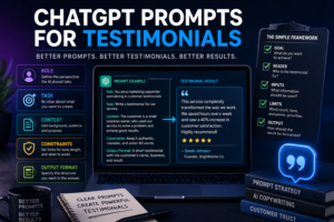 ChatGPT Prompts for Testimonials