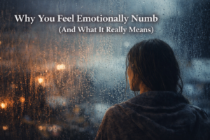 Why You Feel Emotionally Numb Sometimes (1-And What It Really Means)