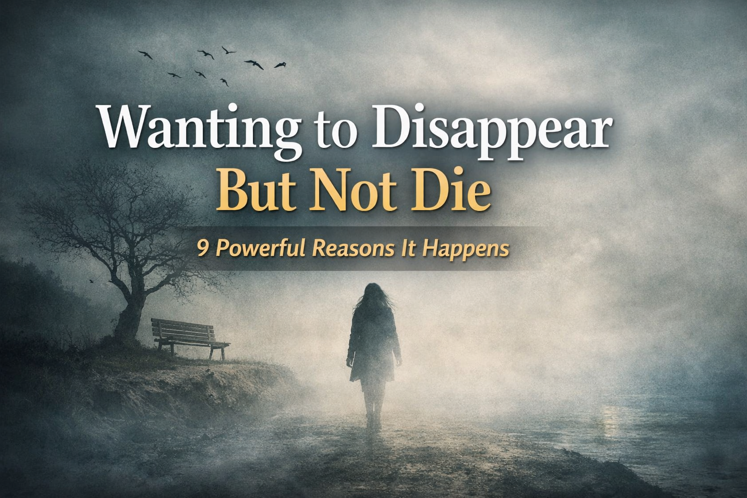 Wanting to Disappear But Not Die: 9 Powerful Reasons It Happens