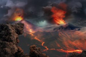 volcanoes and super eruptions