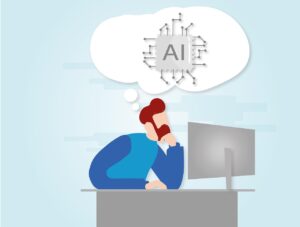 AI chatbot design emphasizing prompt not interface ui